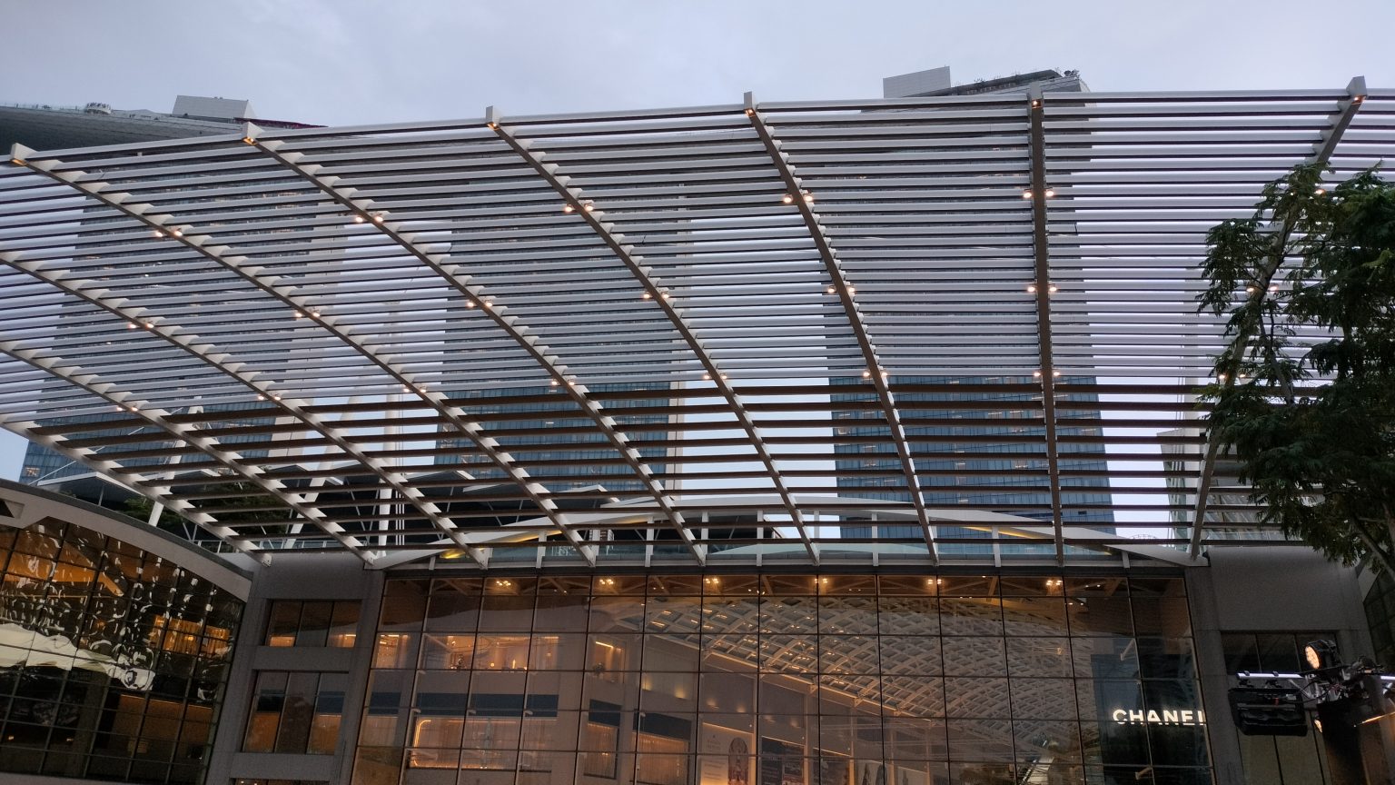 新加坡滨海湾金沙The Shoppes商业建筑外部资料照片
