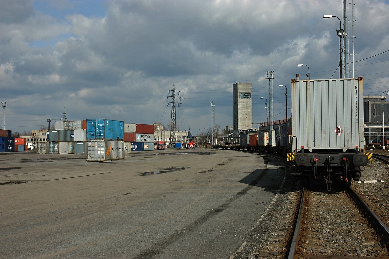 捷克Ostrava-Paskov集装箱联运站2010年资料照片