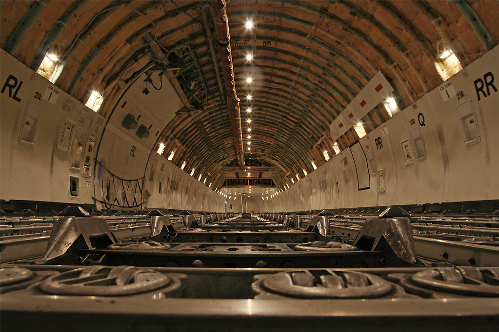 Boeing 747货机主货舱2008年资料照片