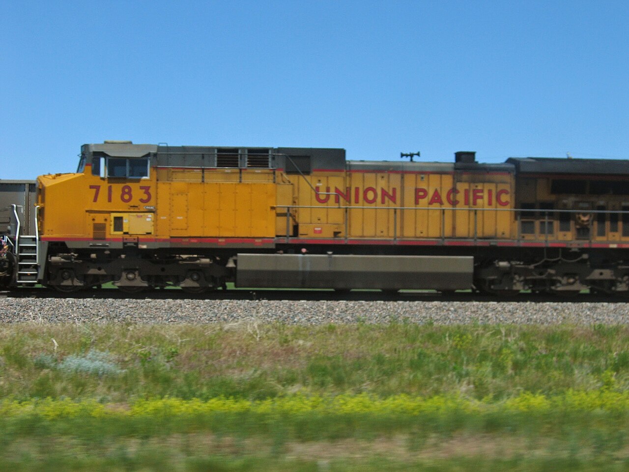 美国Wyoming传统货运机车2007年资料照片