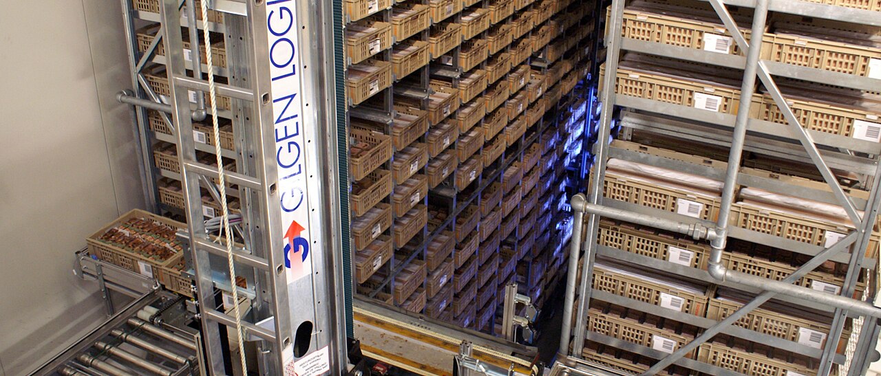 Gilgen Logistics小件立体仓储设备2016年资料照片