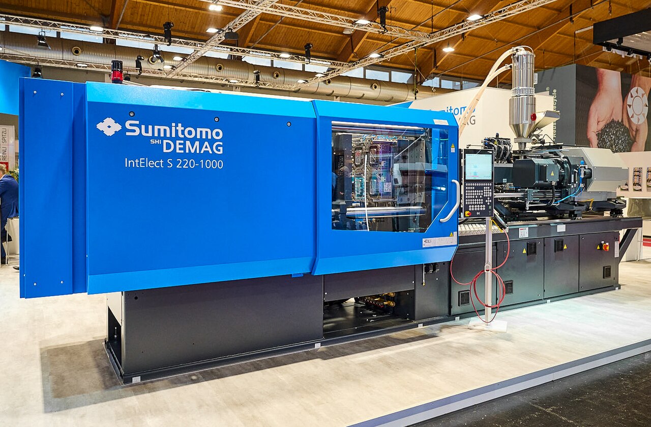 Sumitomo IntElect S 220-1000全电动注塑设备，2024年实体设备资料照片