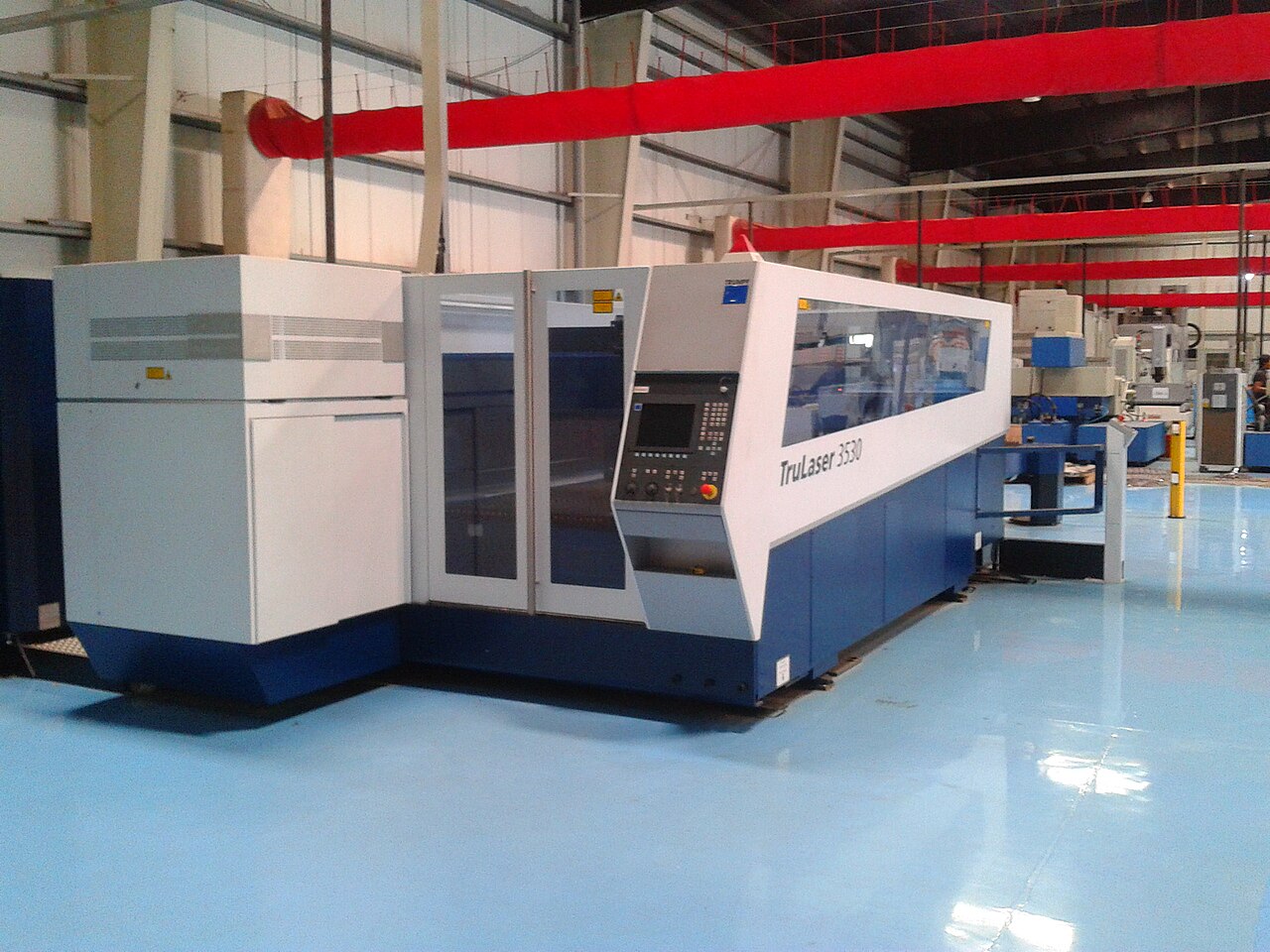 Trumpf TruLaser 3530实体激光加工机，2012年机械设备资料照片