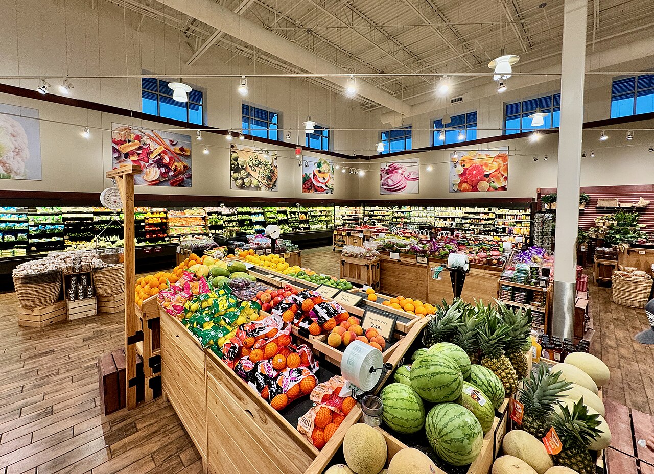 美国Delaware Rehoboth Beach Fresh Market蔬果区,2023年