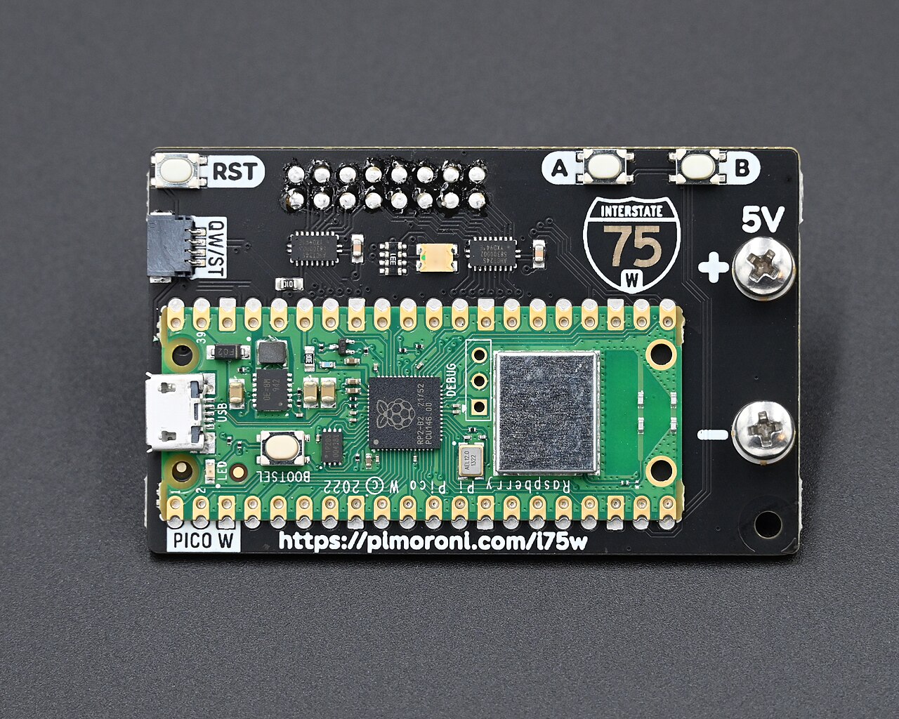 Pimoroni HUB75与Raspberry Pico开发硬件,2024年