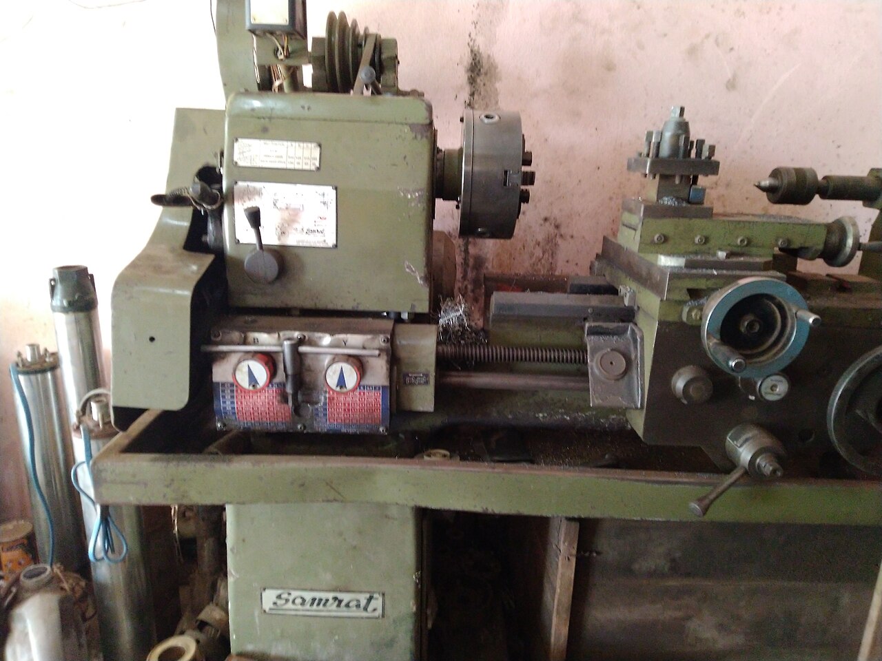 印度Maharashtra州Hingoli的Mauli Electricals车床,2019年