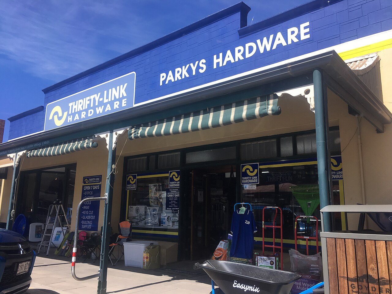 澳大利亚South Australia Burra Parky’s五金商店，2021年