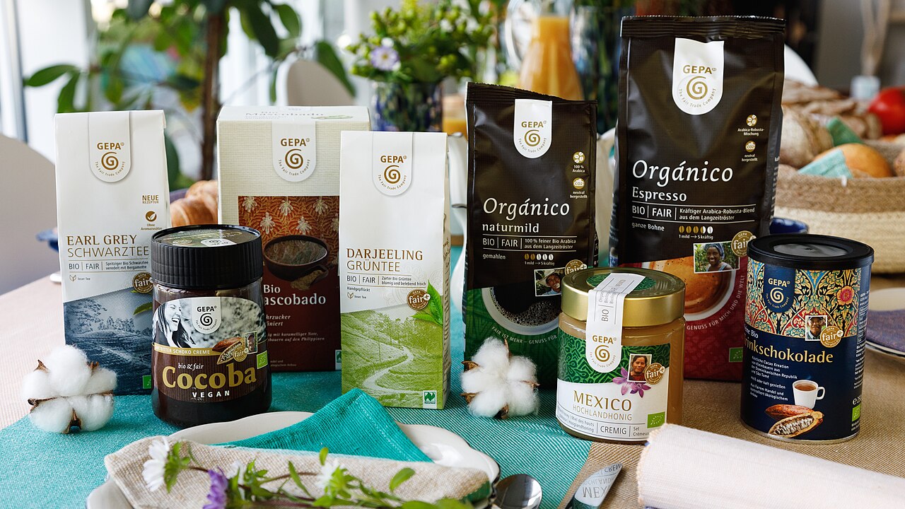 GEPA咖啡、茶、蜂蜜、糖等包装食品,2022年