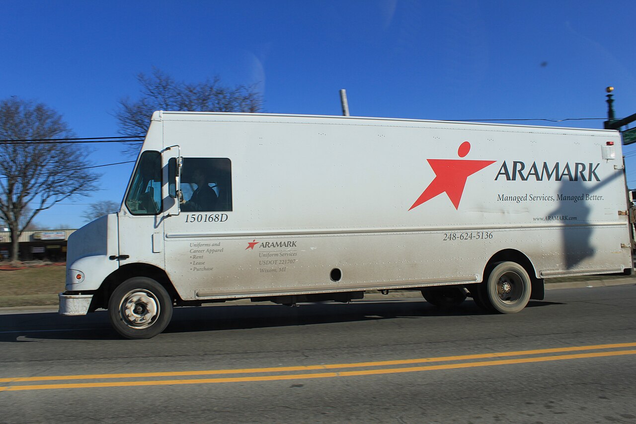 美国Michigan州Westland的Aramark制服配送车,2011年