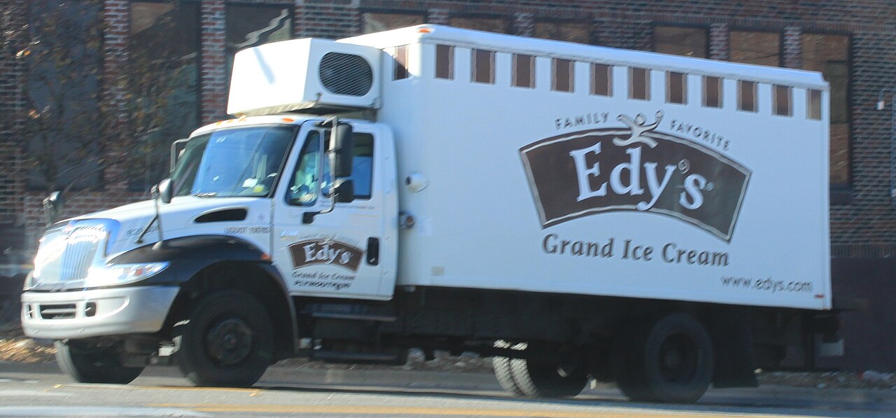 美国Michigan州Ann Arbor的Edy’s冰淇淋配送车,2010年