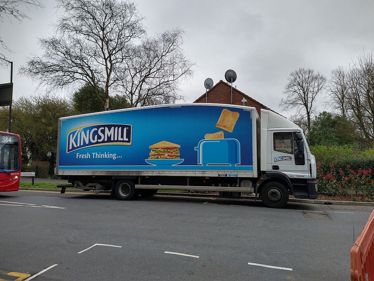 Kingsmill品牌配送货车,2020年