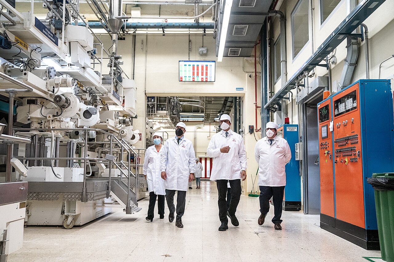 2021年西班牙Córdoba省El Carpio的Pastas Gallo工厂设备及参观人员