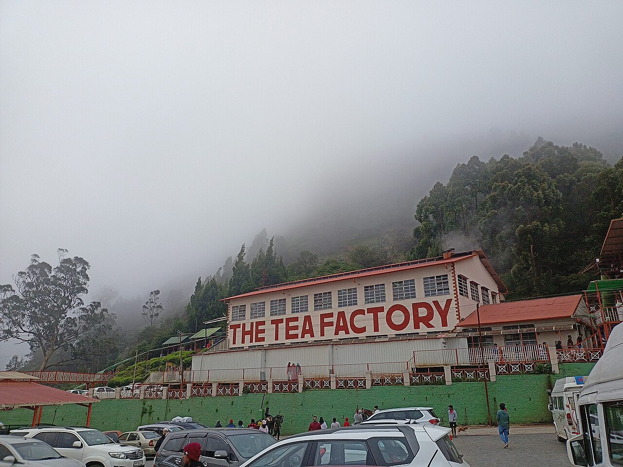 2024年Doddbetta Tea Factory入口及厂区外观