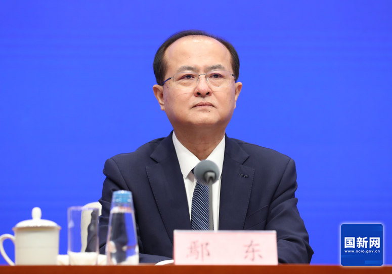 中国贸促会副会长林红红出席国新办新闻发布会介绍中