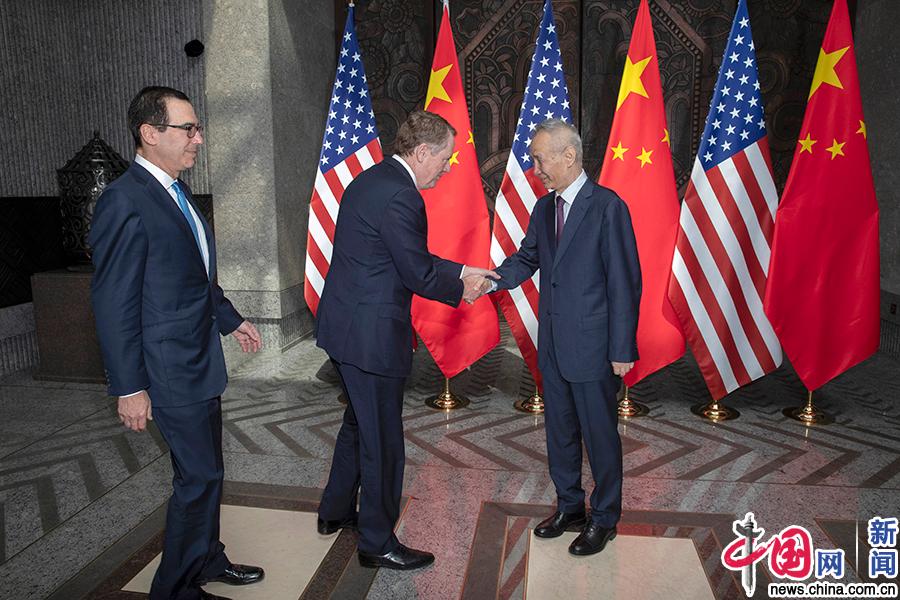 第十二轮中美经贸高级别磋商在上海举行