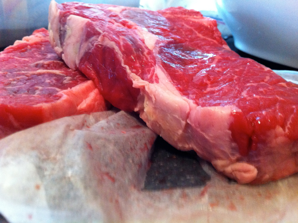 Quadra Village肉店的鲜肉实物(真实资料图)