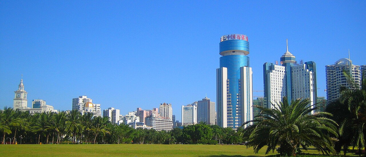 海口城市建筑与绿地的历史景观