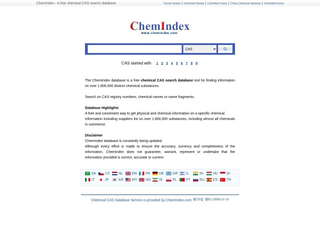 ChemIndex