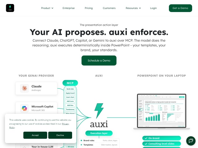 auxi网站首页预览