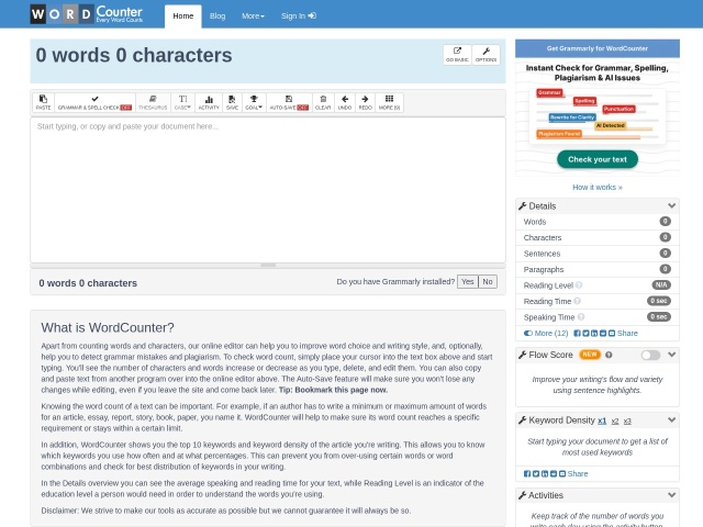WordCounter词频分析