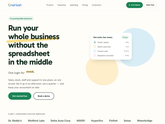 OneHash CRM