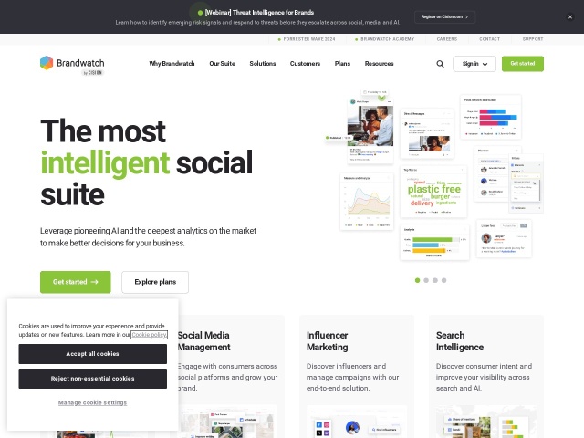 Brandwatch社媒监测和分析