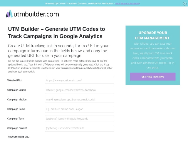 UTM Builder
