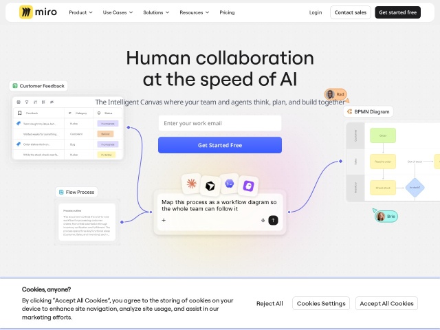 InVision网站首页预览